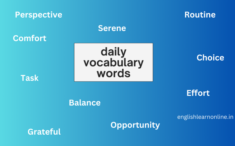 Vocabulary